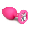 EasyToys Anal Collection Plug Bijou Diamond Rose 6 x 2.7cm